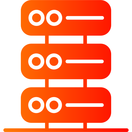 server Generic Flat Gradient icon
