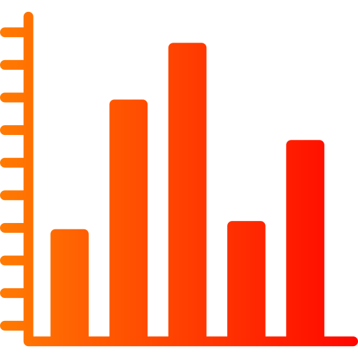 statistiche Generic Flat Gradient icona