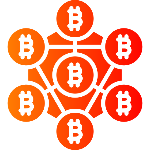 blockchain Generic Flat Gradient icona