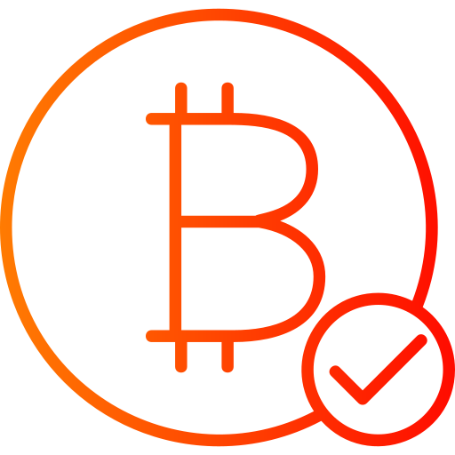 bitcoin akzeptiert Generic Gradient icon