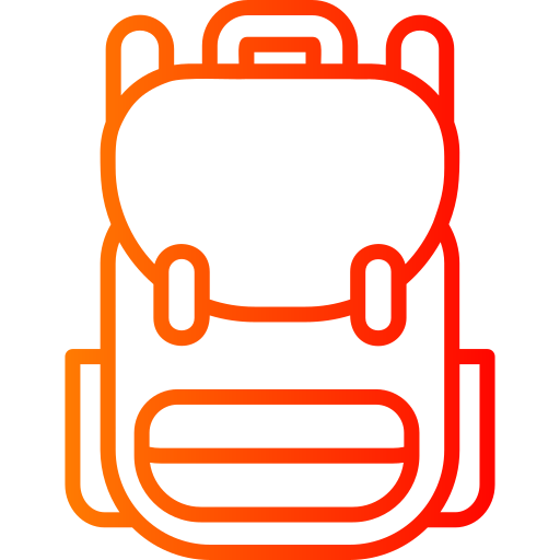 rucksack Generic Gradient icon