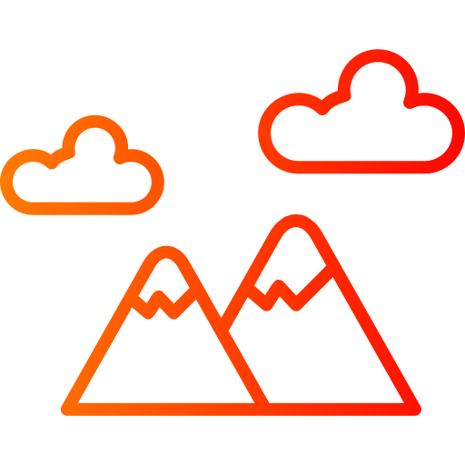 montagne Generic Gradient Icône