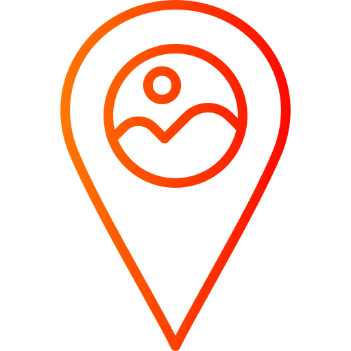 Location Generic Gradient icon