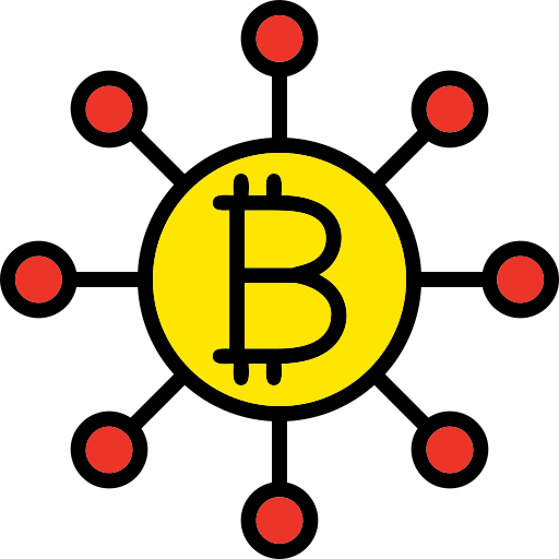 bitcoin Generic Outline Color Ícone