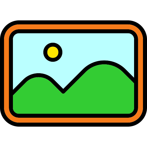 krajobraz Generic Outline Color ikona