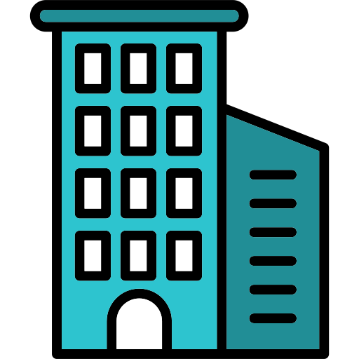 Office building Generic Outline Color icon