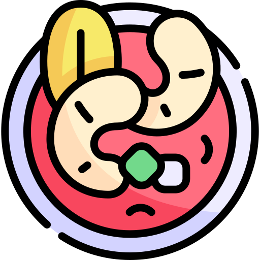ceviche Kawaii Lineal color icon