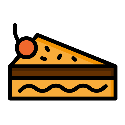 kuchen Generic Outline Color icon