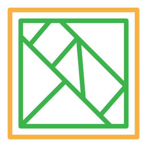tangram Generic Outline Color icono