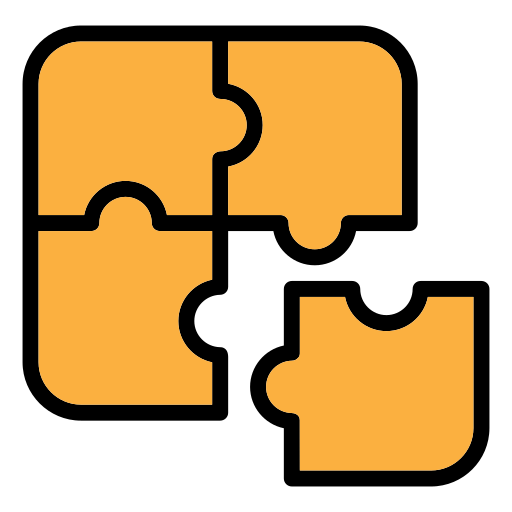 Puzzle Generic Outline Color icon