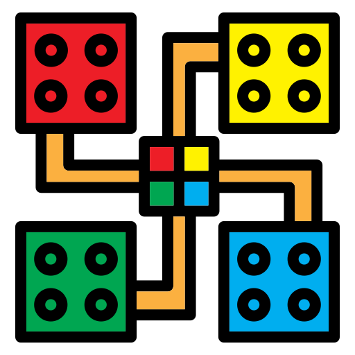 ludo Generic Outline Color icoon