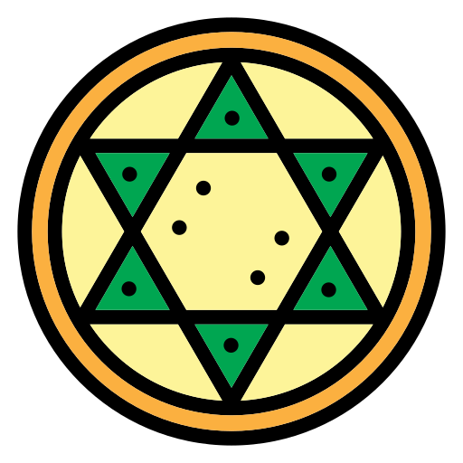Chinese checkers Generic Outline Color icon