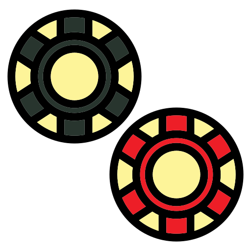 pôquer de fichas Generic Outline Color Ícone