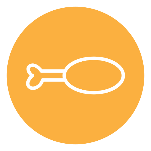 hühnerschenkel Generic Flat icon