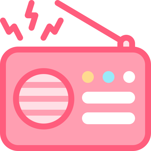 radio Detailed color Lineal color ikona