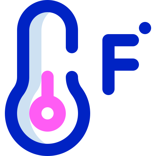 Temperature Super Basic Orbit Color icon