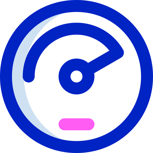 Speedometer Super Basic Orbit Color icon