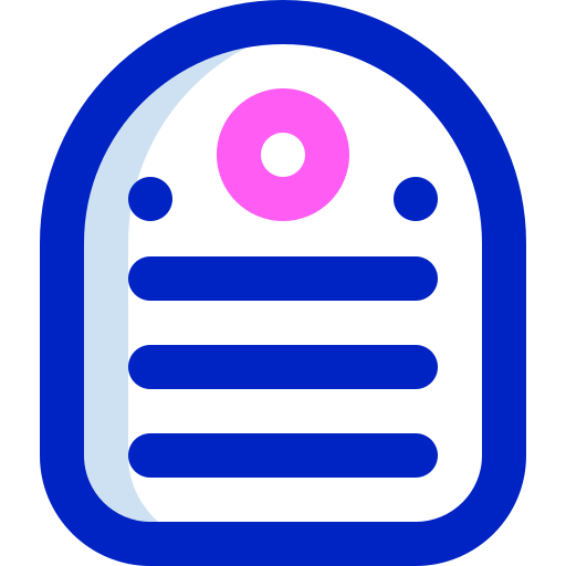 Room heater Super Basic Orbit Color icon