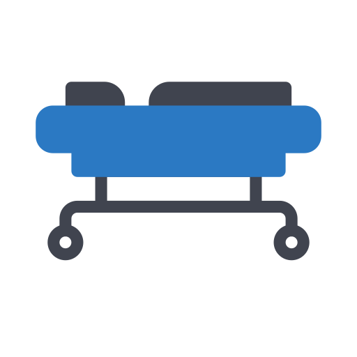 Stretcher Generic Blue icon