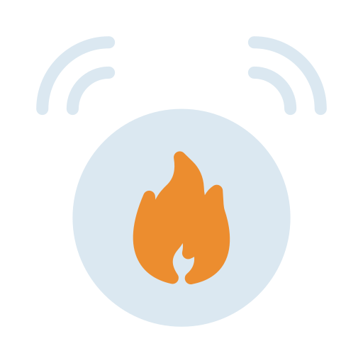 Fire alarm Generic Flat icon