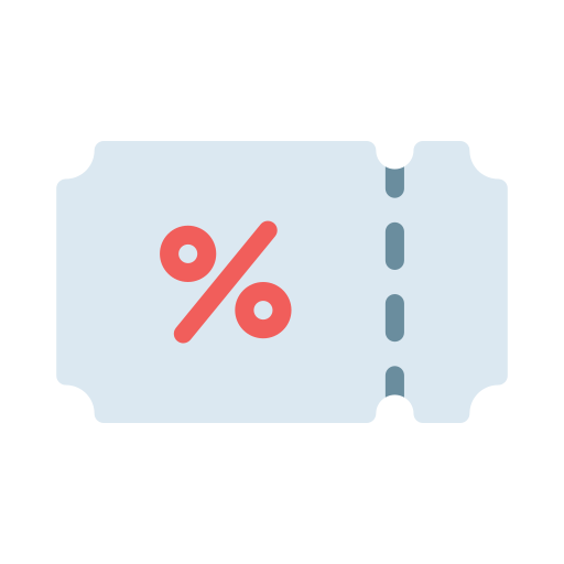 Discount Vector Stall Flat icon