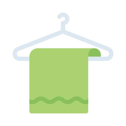 handtuchhalter Vector Stall Flat icon