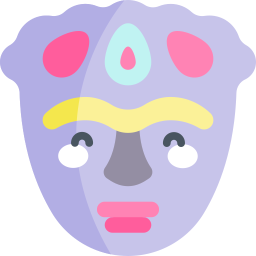 Mask Kawaii Flat icon