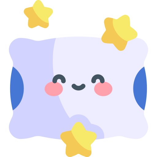 睡眠 Kawaii Flat icon