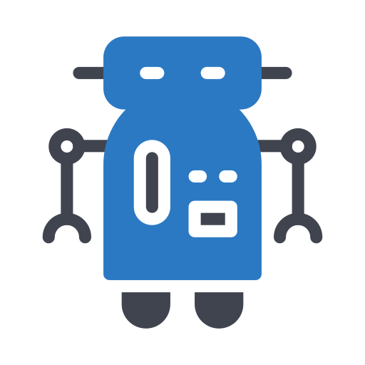 robot Generic Blue icona