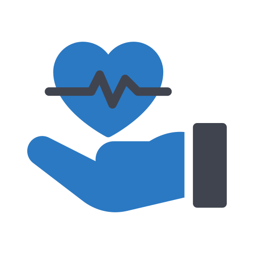 Здоровое сердце Generic Blue иконка