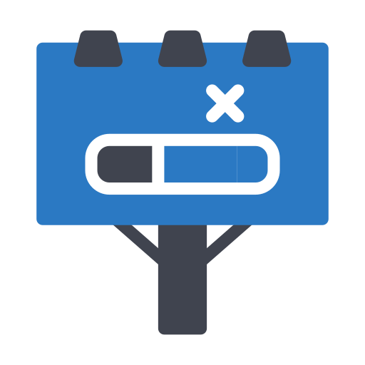 cartelera Generic Blue icono