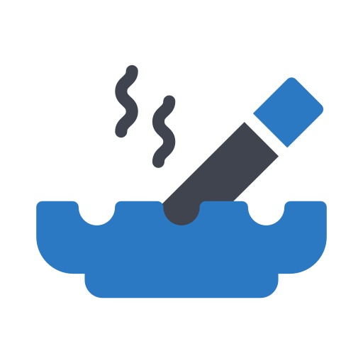 aschenbecher Generic Blue icon
