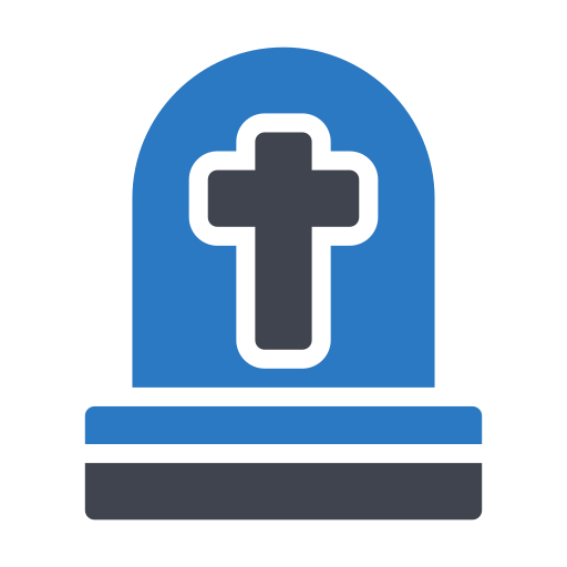 Tombstone Generic Blue icon