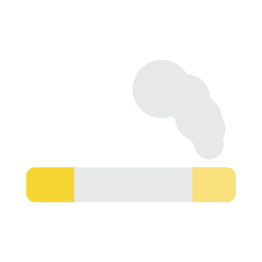 cigarrillo Vector Stall Flat icono