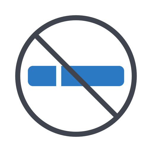 kein rauch Generic Blue icon