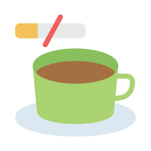 Coffee Vector Stall Flat icon