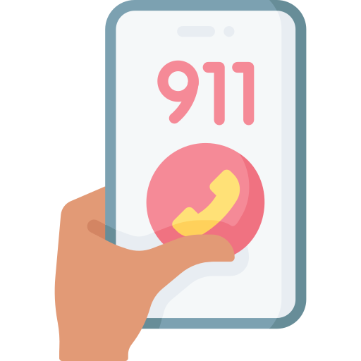 Emergency call Special Flat icon