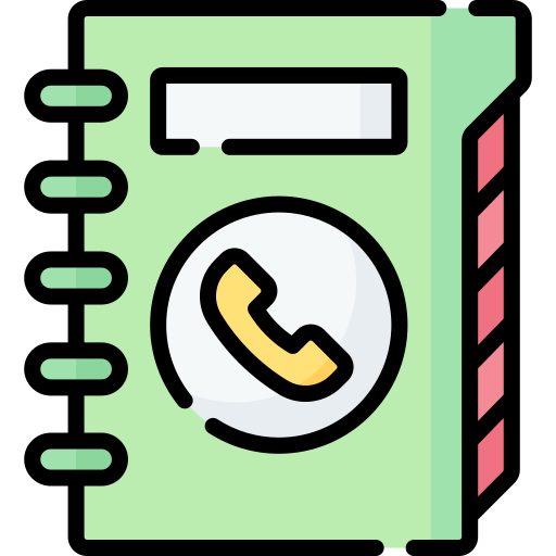 telefonbuch Special Lineal color icon