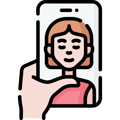 selfie Special Lineal color icon