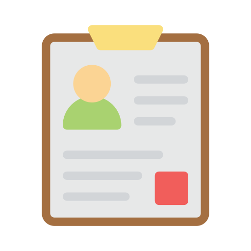 Clipboard Vector Stall Flat icon