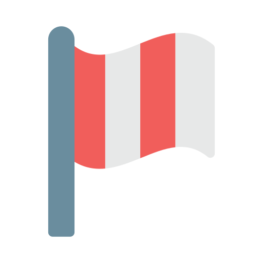 flagge Vector Stall Flat icon