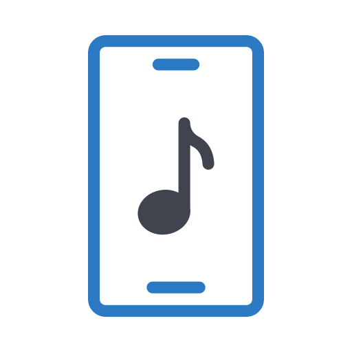 음악 앱 Generic Blue icon