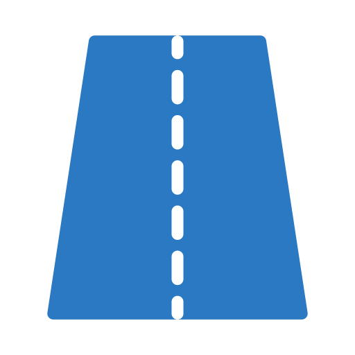 snelweg Generic Blue icoon