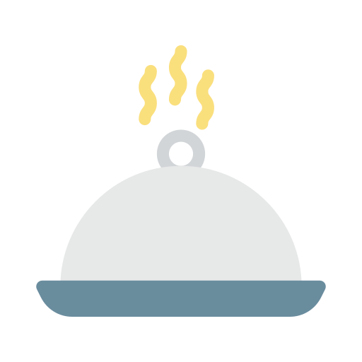 Serving Dish Vector Stall Flat icon