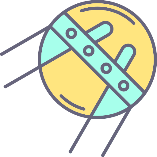 sputnik Generic Outline Color icono