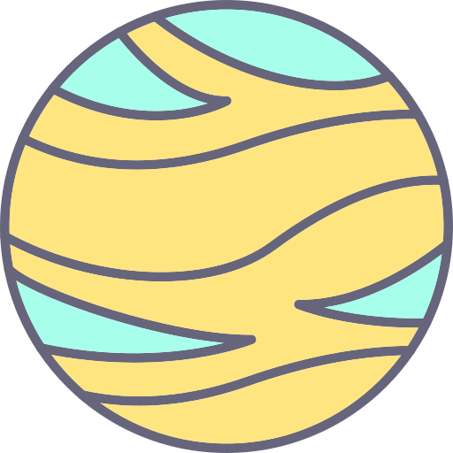 金星 Generic Outline Color icon