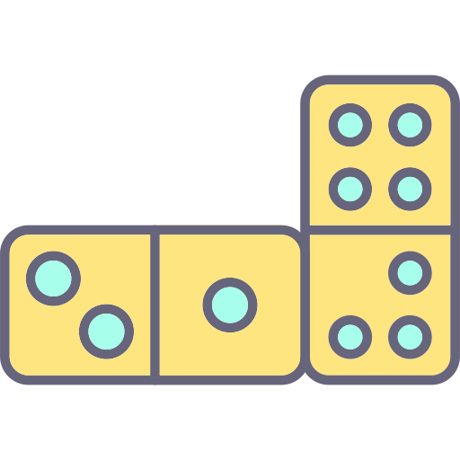 domino Generic Outline Color icoon