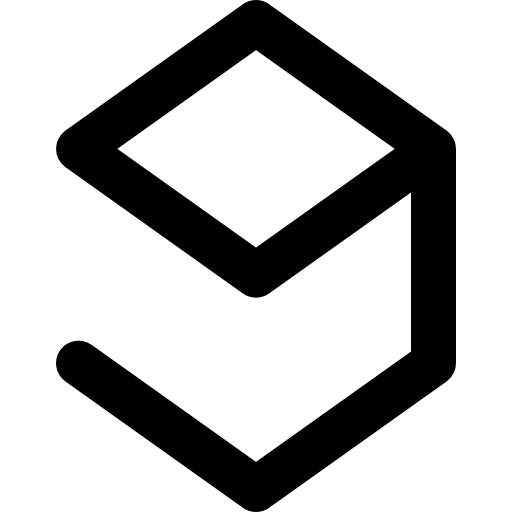 Логотип 9gag Basic Rounded Lineal иконка