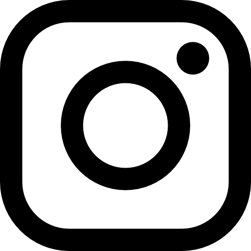 logotipo de instagram Basic Rounded Lineal icono