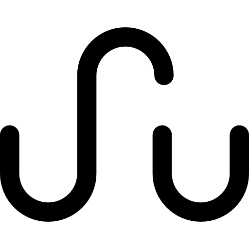 logo stumbleupon Basic Rounded Lineal icona